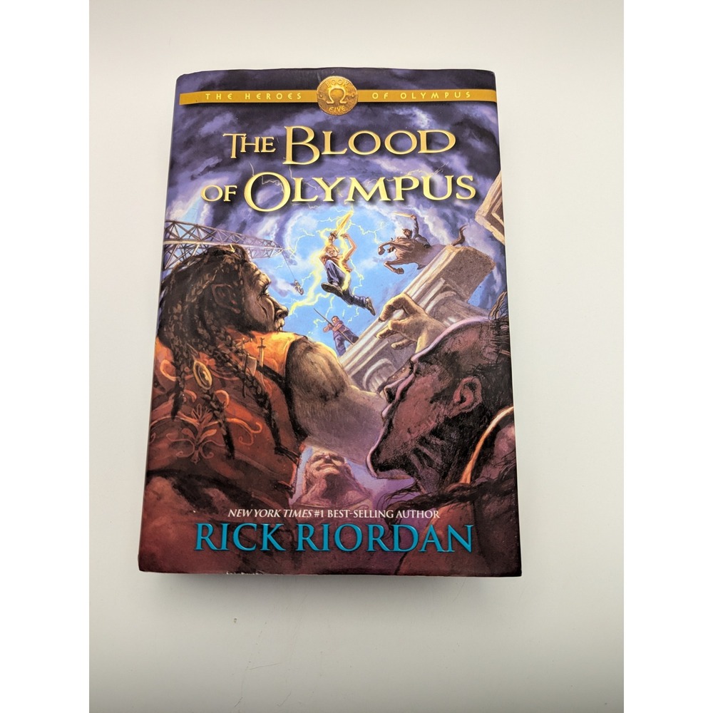 First Edition The Blood of Olympus Rick Riordan The Heroes of Olympus Book Five